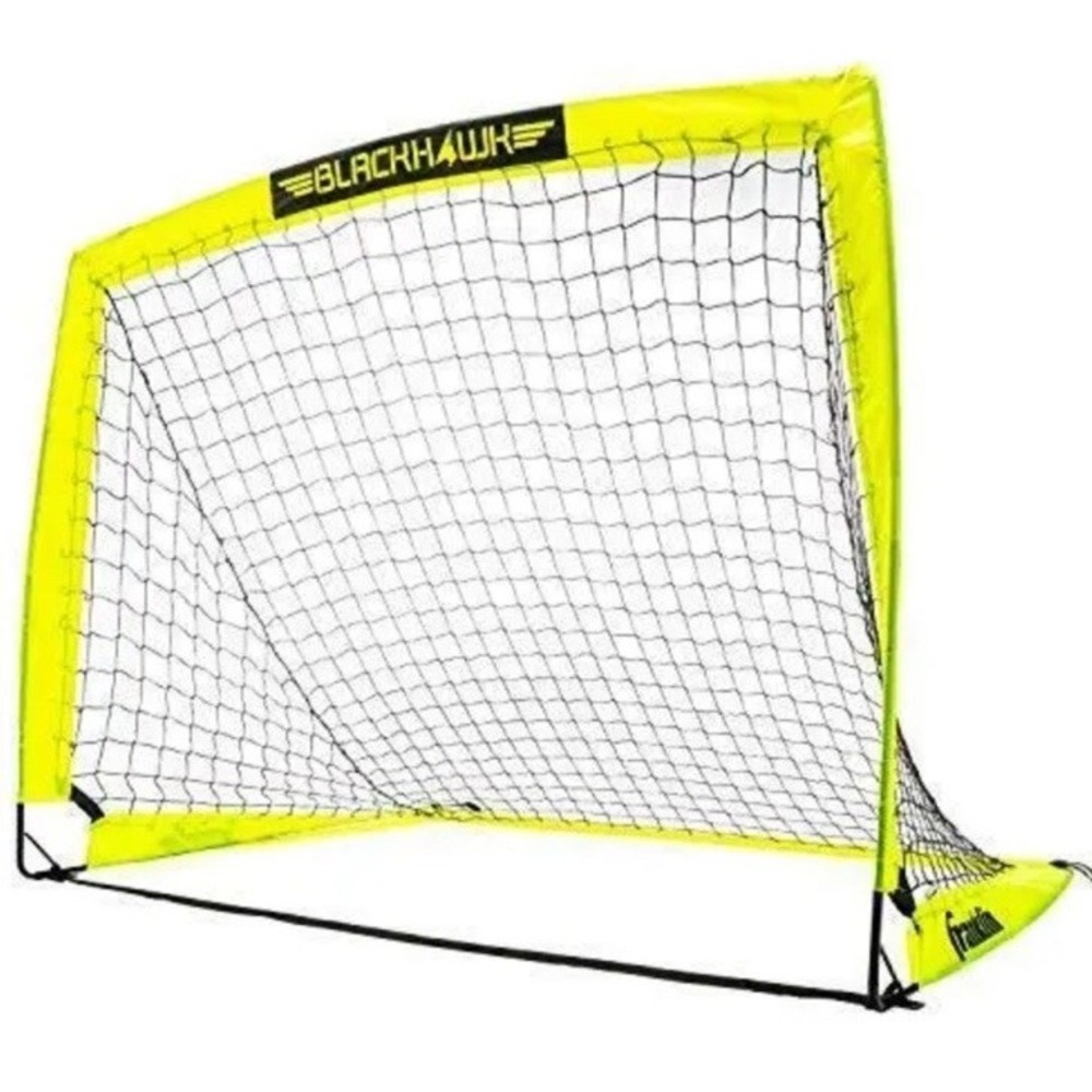 Franklin Sports Blackhawk Backyard Soccer‎ Goal - Portable Kids Soccer Net - Pop